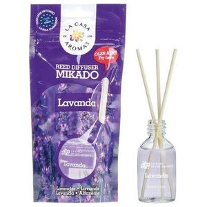 La Casa de los Aromas LA CASA DE LOS AROMAS_Olejek aromatyczny z patyczkami Lawenda 30ml