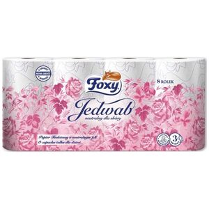 Foxy Foxy Jedwab Papier toaletowy, 3-warstwowy, zapachowy - Biały
