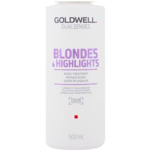 Goldwell Goldwell Dualsenses Blondes Highlights 60 Sec Treatment Maska do włosów 500ml
