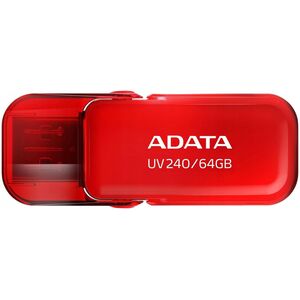 Pendrive ADATA ADATA Flash Disk 64GB UV240, USB 2.0, červená