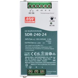 Mean Well ZASILACZ IMPULSOWY SDR-240-24 MEAN WELL