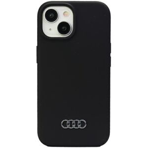 Audi Audi Silicone Case iPhone 15 / 14 / 13 6.1" black/black hardcase AU-LSRIP15-Q3/D1-BK