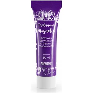 Anwen ANWEN_Odżywka do włosów o średniej porowatości Proteinowa Magnolia 15ml