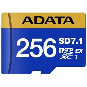 Karta ADATA ADATA MicroSDXC karta 256GB Premier Extreme SD7.1, U3, C10, V30 (R:800/W:700 MB/s)