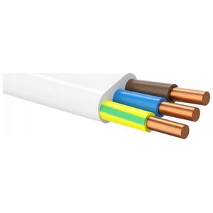 Przewód AKS Przewód elektryczny YDYp(żo) 3x1.5 450/750V (100m) (EE0017) Q-LANTEC