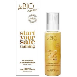 BeBio BE BIO_Ewa Chodakowska naturalny olejek do ciała ze złotymi drobinkami 100ml