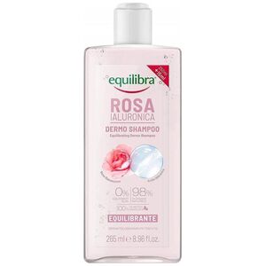 Equilibra Rosa Balancing Dermo Shampoo równoważący szampon z ekstraktem z róży i kwasem hialuronowym 265ml