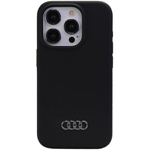 Audi Audi Silicone Case iPhone 15 Pro Max 6.7" czarny/black hardcase AU-LSRIP15PM-Q3/D1-BK