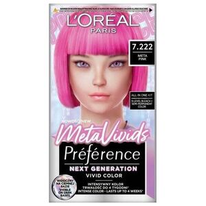 L’Oreal Paris L'oreal Preference MetaVivids farba do włosów 7.222 Meta Pink