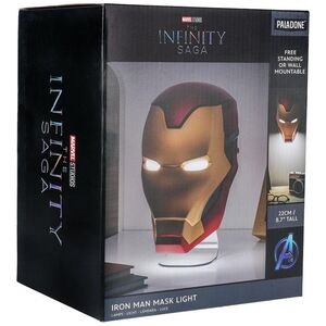 Paladone PALADONE Marvel Iron Man Lampka ścienno-biurkowa (wysokość: 22 cm)
