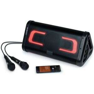 Głośnik BigBen Big Ben Głośnik Bluetooth 2x Mikrofon Party KBOX Karaoke Podświelnie 200W