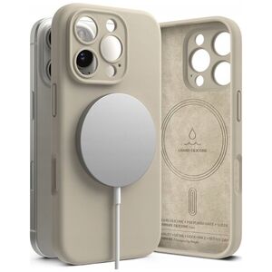 Ringke RINGKE SILICONE MAGNETIC MAGSAFE IPHONE 16 PRO STONE