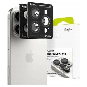 Ringke OSLONA APARATU RINGKE CAMERA FRAME PROTECTOR 2-PACK IPHONE 16 PRO / 16 PRO MAX BLACK
