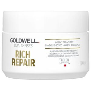Goldwell  Dualsenses Rich Repair 60-sekundowa kuracja do włosów zniszczonych 200 ml