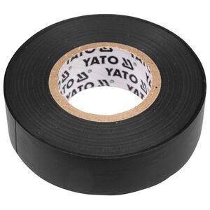 Yato Taśma elektroizolacyjna 19mm x 0,13mm 20m czarna (YT-8165)