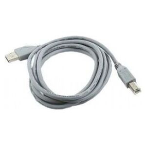 Kabel USB Gembird USB-A - USB-B 1.8 m Szary (CCPUSB2AMBM6G)