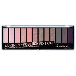 Rimmel  Magnif'Eyes Paleta cieni do oczu 002 Blush Edition 14g