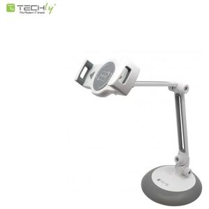 Uchwyt Techly Techly Uniwersalne ramię biurkowe do smartfonu i tabletu 4-10 regulowane