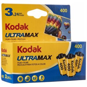 Kodak 3x Film Klisza Kolor Negatyw Kodak 135 Ultramax 24
