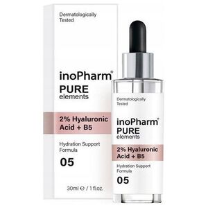 INOPHARM_Pure serum do twarzy z 2% kwasem hialuronowym i witaminą B5 30ml