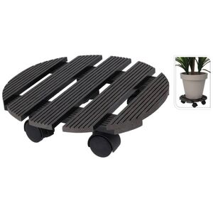 ProGarden Podstawka pod doniczkę na kółkach, Ø 29 cm