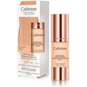 DAX CASHMERE DD Nawilżający podkład - serum z kwasem hialuronowym SPF 30 01 Natural Beige