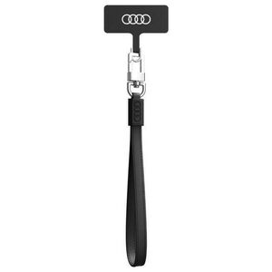 Audi Audi uniwersalna smycz do telefonu 28cm 10mm Leather czarny/black AU-HSLSL-GT/D1-BK