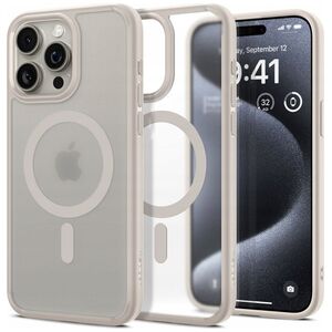 Spigen Spigen Ultra Hybrid MAG iPhone 16 Pro Max MagSafe frost natural titanium ACS08382