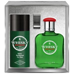 SET EVAFLOR Whisky Orgin EDT spray 100ml + EDT spray 20ml EDT + CLIP