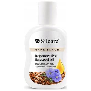 SILCARE_Kremowy peeling do dłoni z olejem z siemienia lnianego 100ml