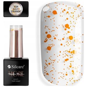 SILCARE_Mani More DOT top coat do paznokci Orange 10g