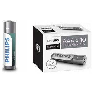 GoGEN BATERIA ALKALICZNA PHILIPS AAA x4  ALKALINE LR03I10C/ 10szt INDUSTRIAL>