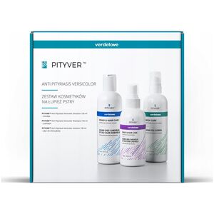 PITYVER_SET szampon do włosów 150ml + płyn do mycia ciała 100ml + emulsja do ciała 150ml