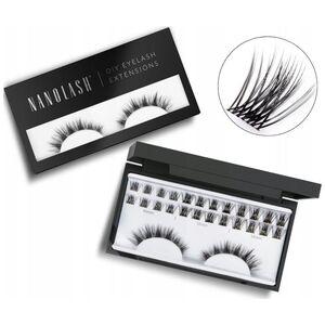 NANOLASH_Eyelash sztuczne rzęsy w kępkach Harmony 36szt.