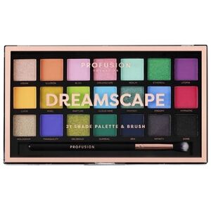 PROFUSION_Eyeshadow Palette paleta 21 cieni do powiek z pędzelkiem Dreamscape