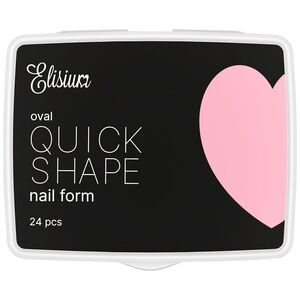 ELISIUM_Quick Shape Nail Form Mini formy do przedłużania paznokci Oval