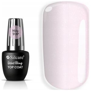 SILCARE_Top Coat Velvet Bling No Wipe top do lakierów hybrydowych 9ml