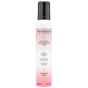 THE HAIR BOSS_Tinted Foam tonująca odżywka do włosów w piance Pink 200ml