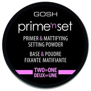 Gosh Gosh Matt Powder 2in1 Utrwalająco-matujący puder/baza 2w1 7g