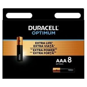 Duracell Bateria Alkaliczna Duracell OPTIMUM AAA 8szt.  [334|6]