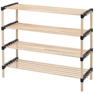 Storage Solutions Drewniana szafka na buty, sosna