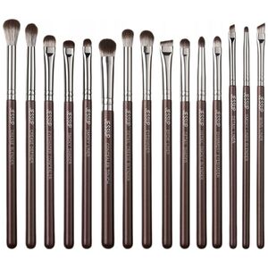 JESSUP_SET Shimmer Brow zestaw piętnastu pędzli do makijazu oka T499