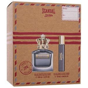 SET JEAN PAUL GAULTIER Scandal Pour Homme EDT spray 100ml + EDT spray 20ml