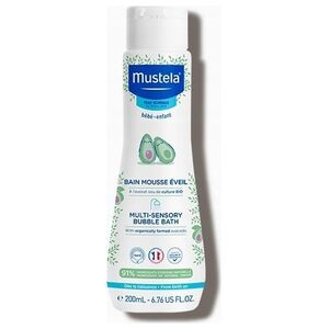 MUSTELA_Bebe Awakening Foam Bath płyn bąbelkowa kąpiel 750ml