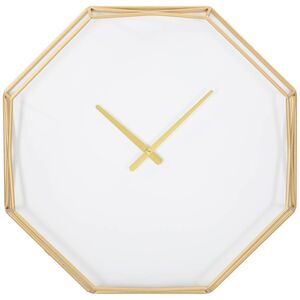 Ferretti Ośmiokątny zegar na ścianę w stylu glamour, Ø 56 cm