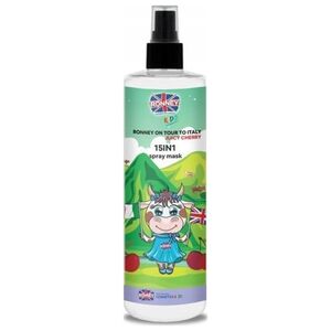 RONNEY_Kids On Tour To Italy 15in1 Spray Mask maska w sprayu do włosów splątanych i suchych dla dzieci Soczysta Wiśnia 285ml