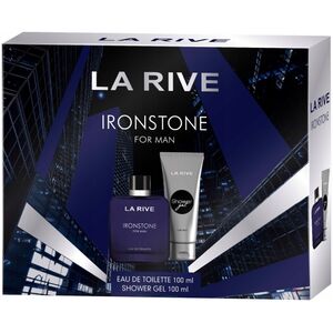 SET LA RIVE Ironstone Men EDT spray 100ml + SHOWER GEL 100ml