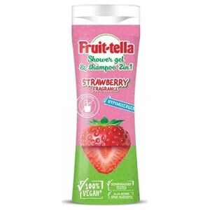 FRUITTELLA_Żel pod prysznic i szampon 2w1 Truskawka 300ml