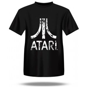 Puma Koszulka męska z białym logo ATARI / Czarna / XL