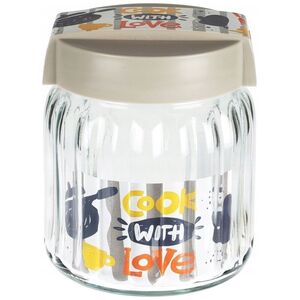 Home Styling Collection Szczelny słoik na produkty sypkie, 1 l